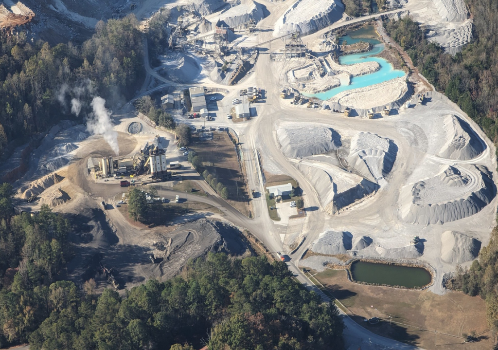 Mining Around the Coosa